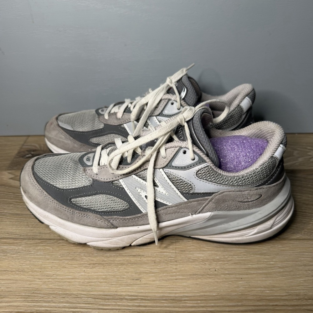 New Balance 990v6 Made in USA Sz 10 Castlerock Gray Low Top Sneaker M990GL6